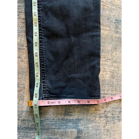 Next Dark Wash Straight Fit Denim Jeans Size 34 x 31 - Picture 6 of 6